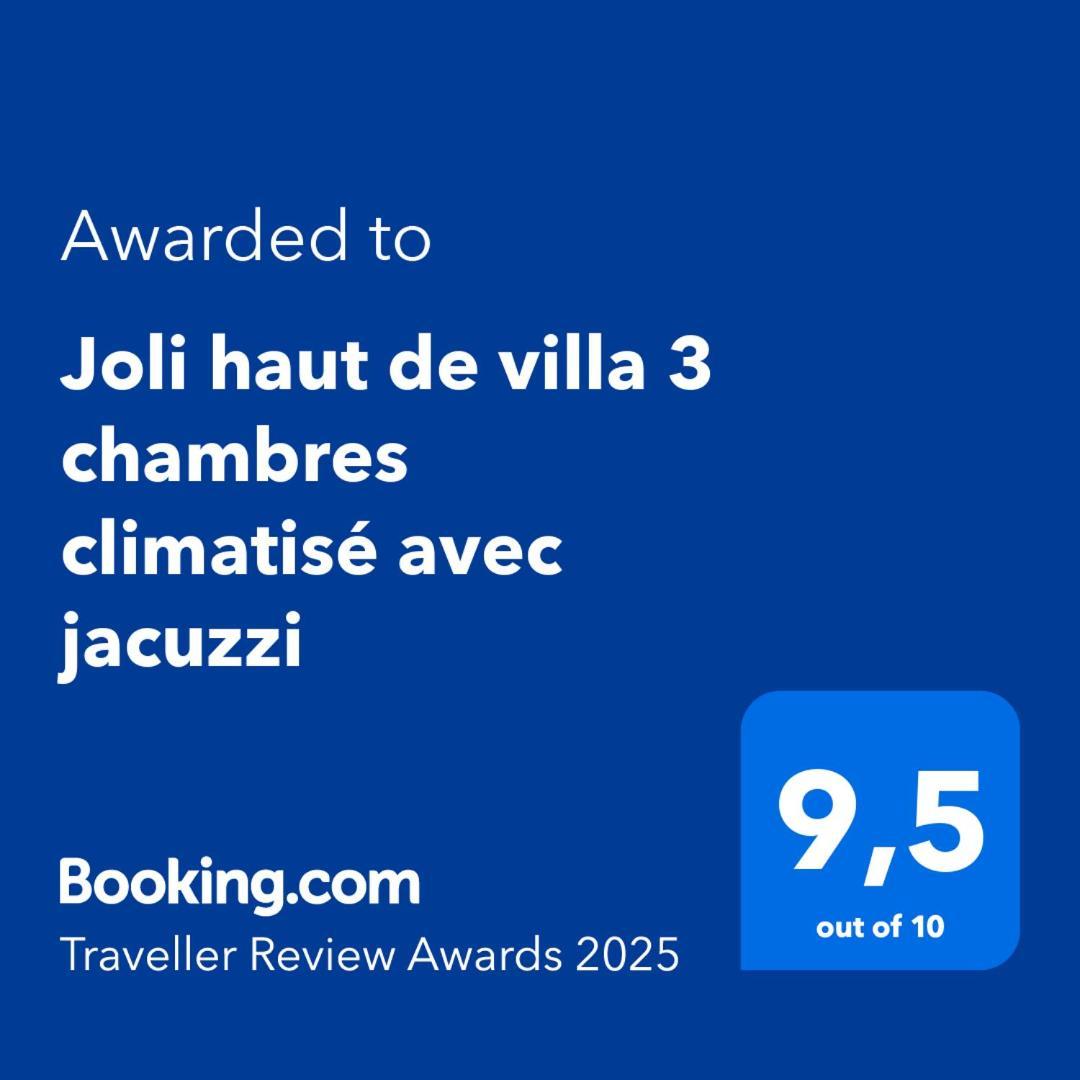 Joli Haut De Villa 3 Chambres Climatise Avec Jacuzzi Marignane Exteriör bild